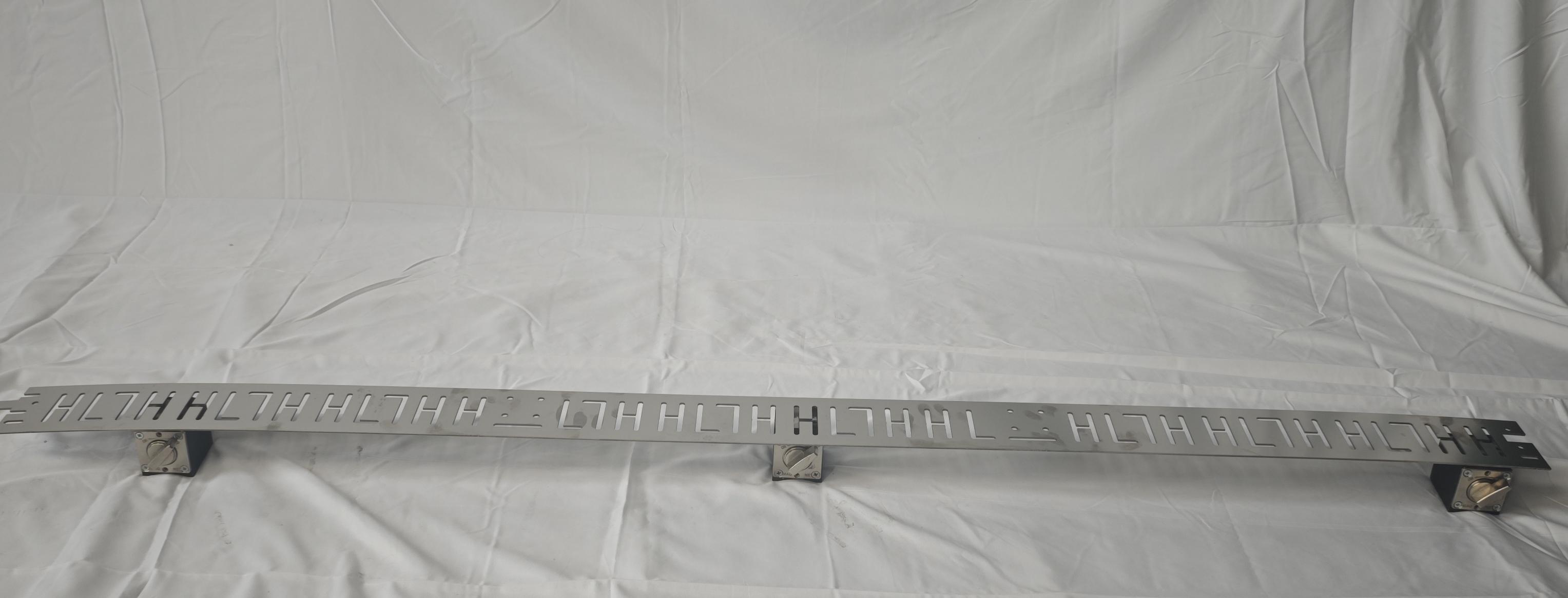 Spare rack track for welding carriages